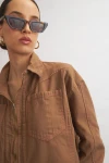 Zipper Jacket Marrón