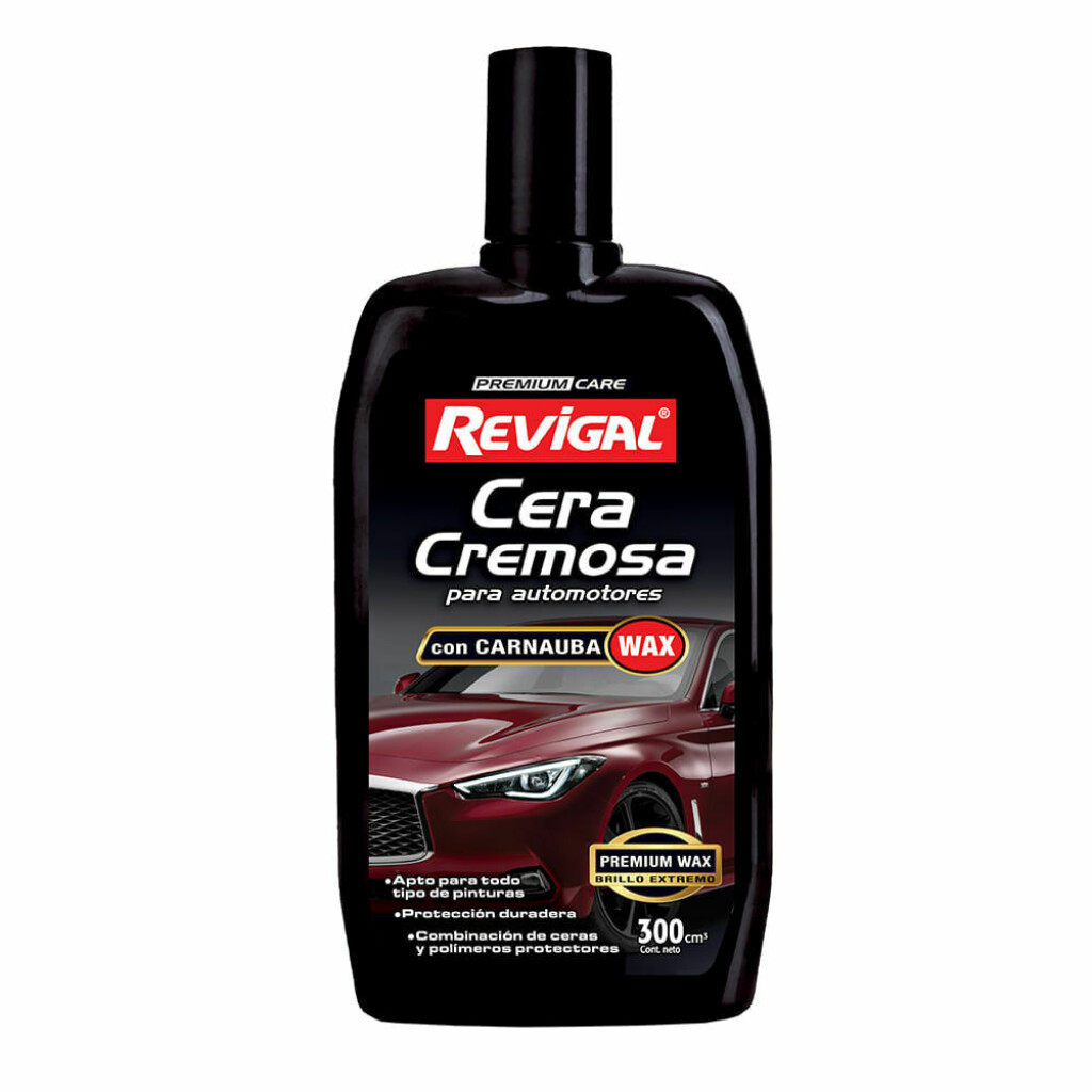 LIMPIEZA Y ACABADO - CERA CREMA 300CM3 CON CARNAUBA REVIGAL