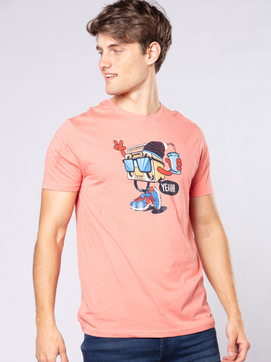 T-SHIRT MUNICH2 - Durazno 