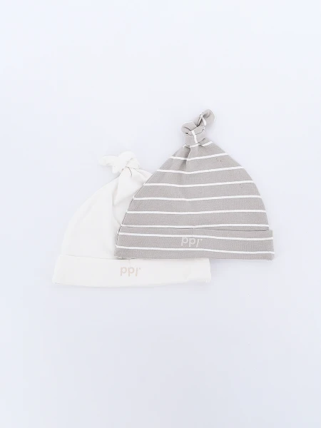 GORROS CON NUDO BLANCO