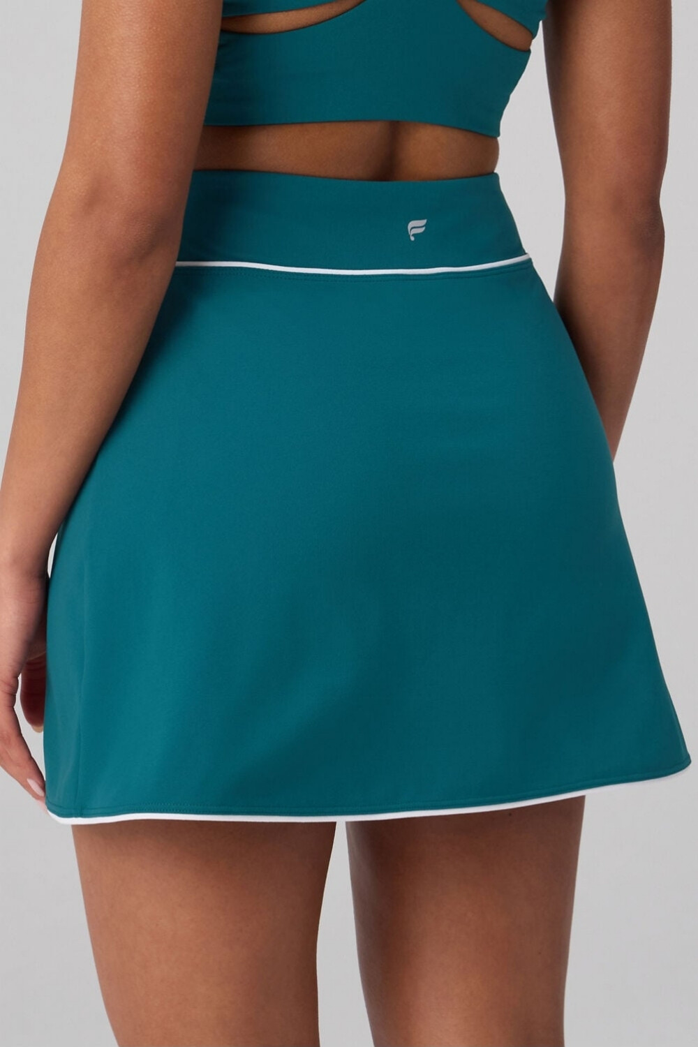 Faldas On-The-Go Classic Mini Skirt Mujer Green Abyss/Classic White