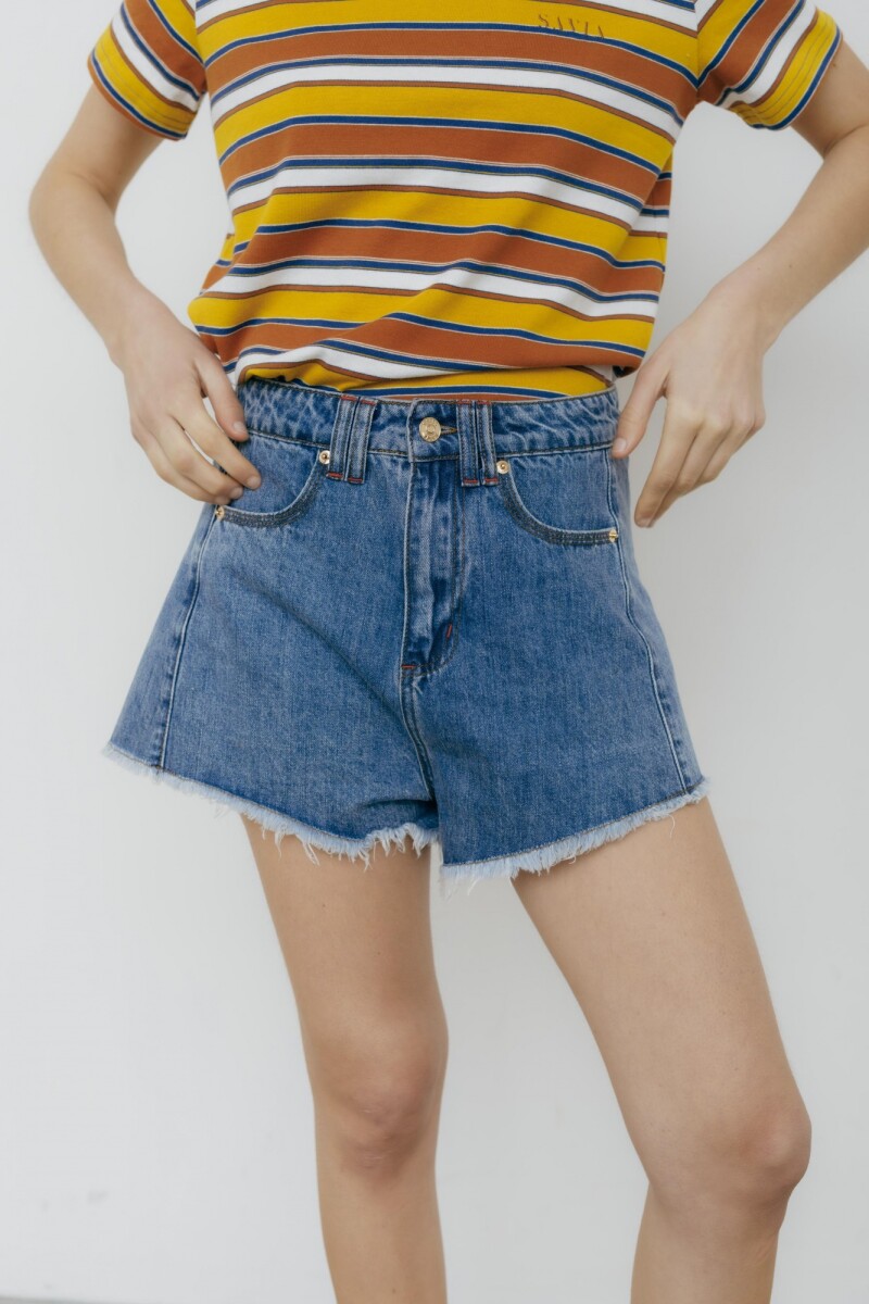 SHORT WIDE XL - Pre Venta Azul Claro 
