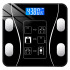 Balanza Baño Smart 180 Kg Bluetooth App Celular Mide Imc Variante Color Negro
