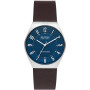 RELOJ SKAGEN FASHION ACERO CUERO MARRON 0