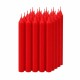 VELAS SUPER LISA X25 Rojo