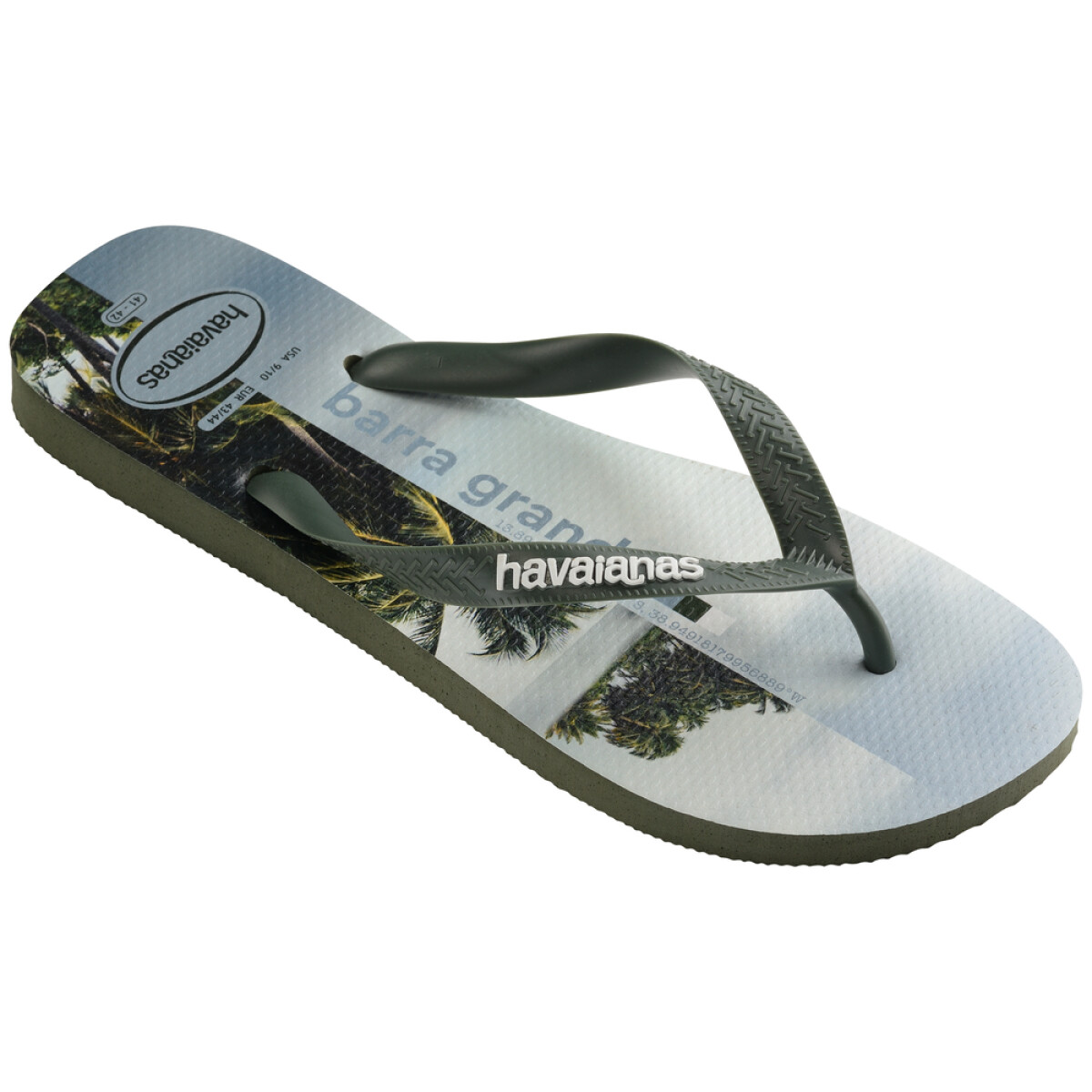 Sandalias Havaianas Top Surfer I Hombre - Verde Oliva 