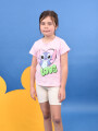 CONJUNTO LOVE STITCH ROSADO
