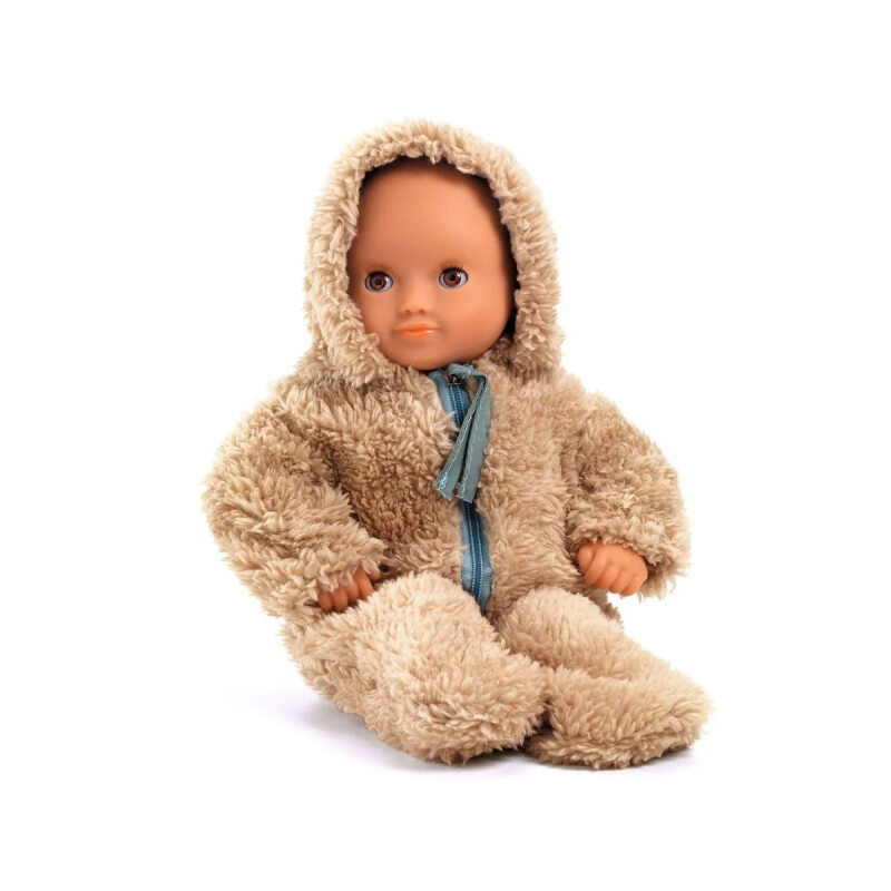 Ropa de muñeca Traje de invierno Pomea Djeco Ropa de muñeca Traje de invierno Pomea Djeco