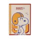 Cuaderno Snoopy B amarillo