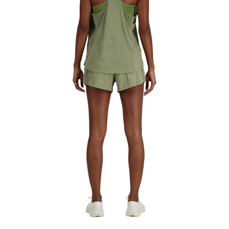 Short New Balance de Dama - RC SEAMLESS 3 INCH - WS41286DEK GREEN