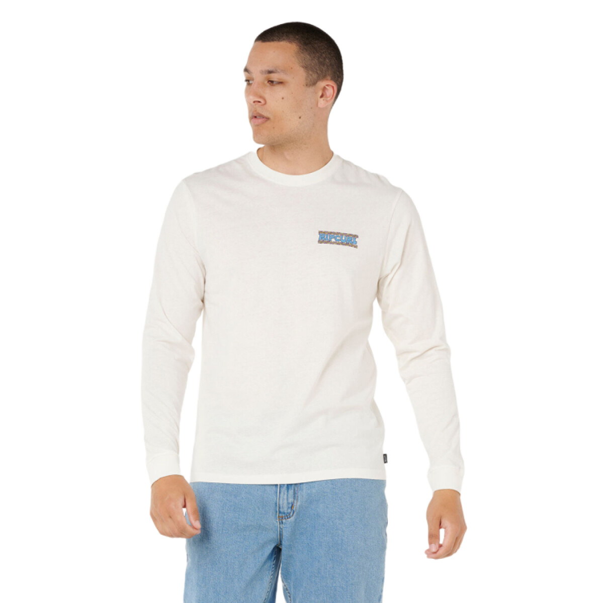 Remera Rip Curl Shredding - Blanco 