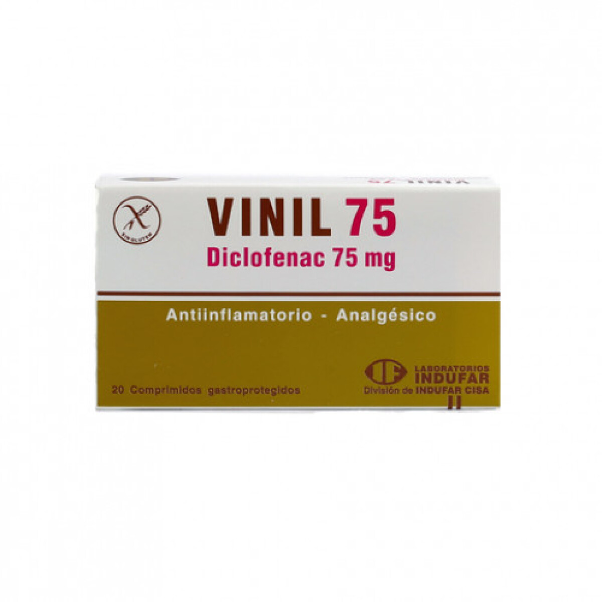 VINIL 75 MG. CJ X 20 COMPRIMIDOS 