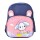 Mochila infantil Canva Fontana en nylon Rosa/Azul