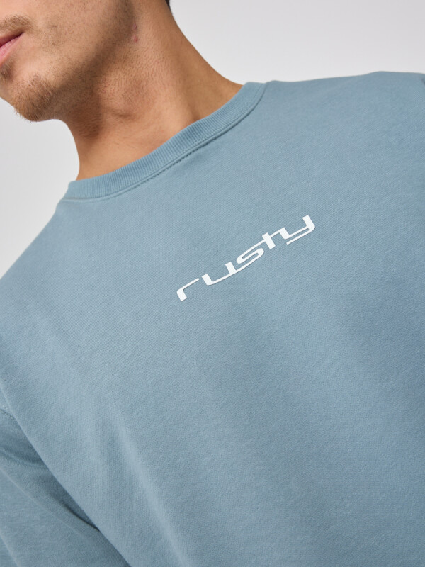 SWEATER AISOR RUSTY Azul Piedra