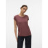VMAVA PLAIN SS TOP GA JRS NOOS Rose Brown