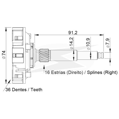 ALTERNADOR ARRANQUE VARIOS TOYOTA REDUCTOR HILUX 2.8 3.0 16/ BOSCH UNIFAP ALTERNADOR ARRANQUE VARIOS TOYOTA REDUCTOR HILUX 2.8 3.0 16/ BOSCH UNIFAP