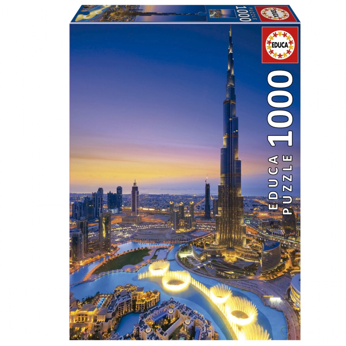 Puzzle Burj Khalifa Educa 1000 Piezas Rompecabeza Paisaje 