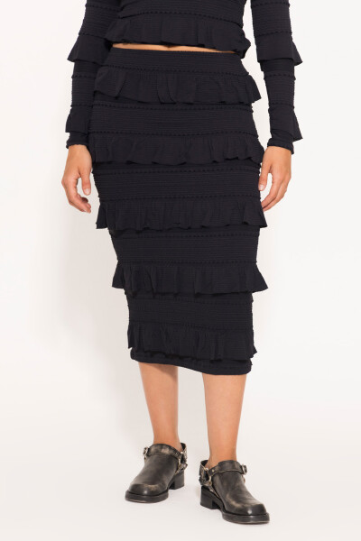 POLLERA AMBAR Negro