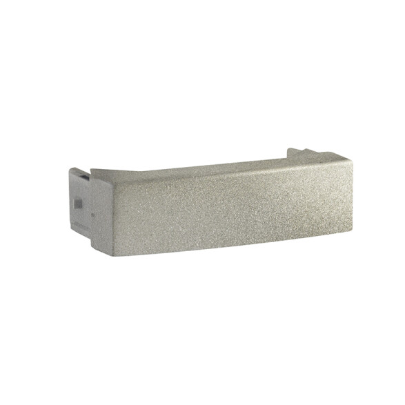 ½ mód. ciego gris aluminio (2 un.) en blister RO2513Y