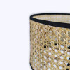 LAMPARA MIMBRE BEIGE P/MESA 30X50,5CM Unica