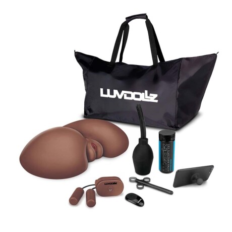 Masturbador Ultra Realistico LuvDollz Control Remoto Brown Masturbador Ultra Realistico LuvDollz Control Remoto Brown