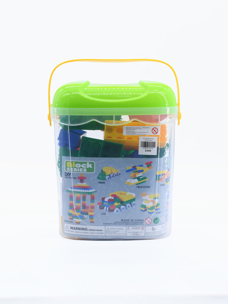 BLOQUES 64 PCS FUNNY DAYS MULTICOLOR