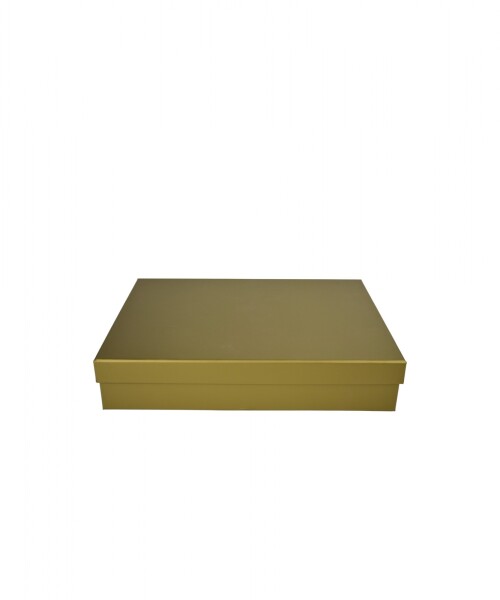 Caja Rigida 26 x 35,5 x 7 DORADO