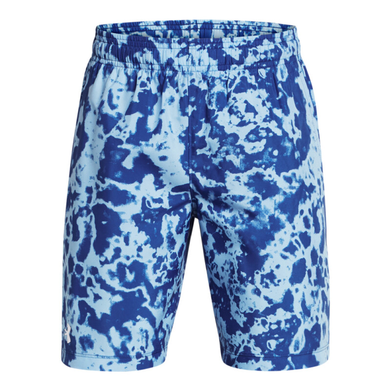 UA Tech Woven Printed Short-BLU BLU-432
