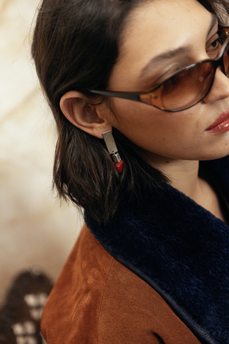 Mini Earrings Coral