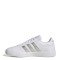 Championes de Mujer Adidas Grand Court Base 2.0 Blanco - Plateado