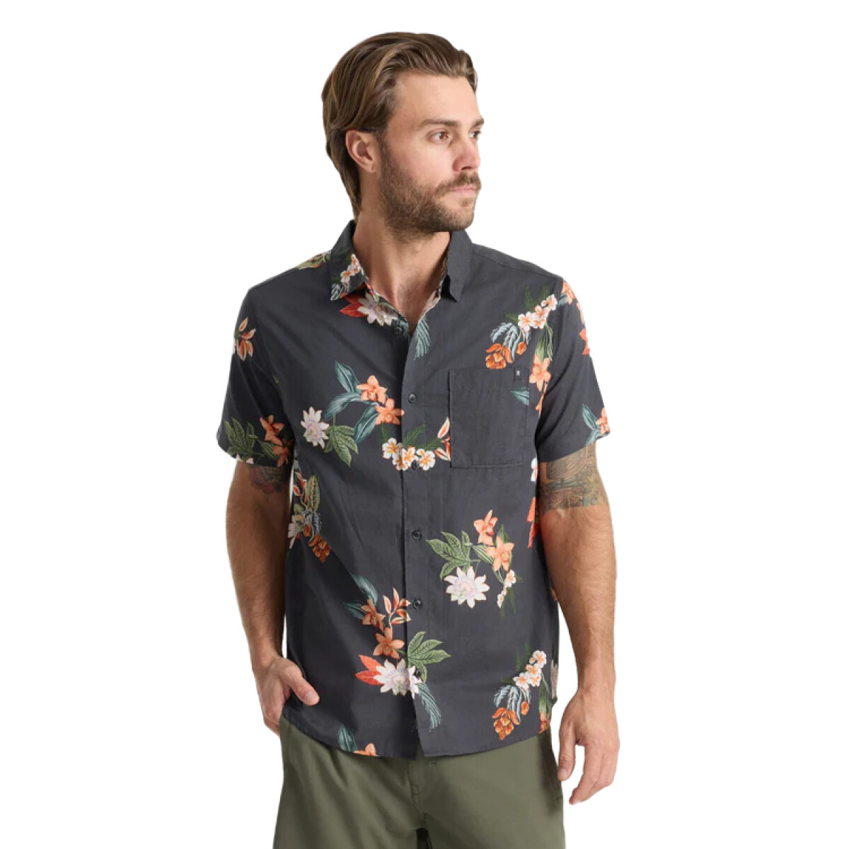 Camisa Roark Journey - Negro 