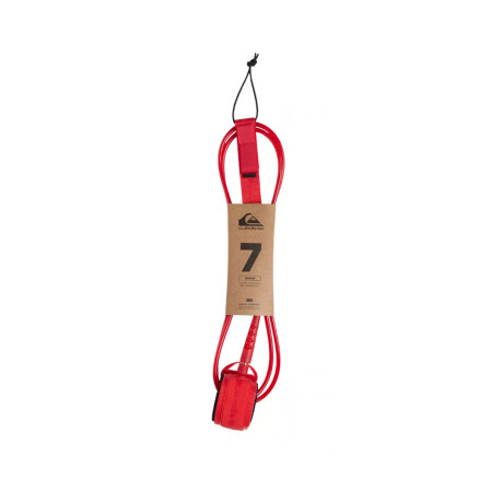 Leash Quiksilver Union 7" - Red (7 mm) Leash Quiksilver Union 7" - Red (7 mm)