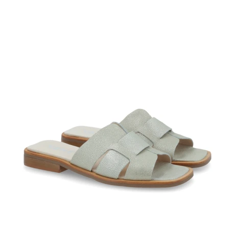 SANDALIAS VENET - CUERO GRANGER DORADO