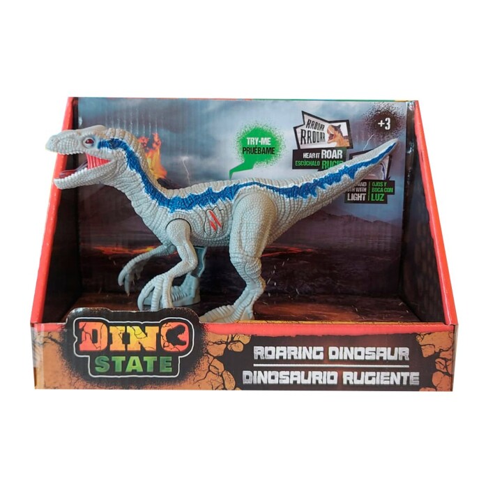 DINOSTATE CON LUZ Y SONIDO CJ única