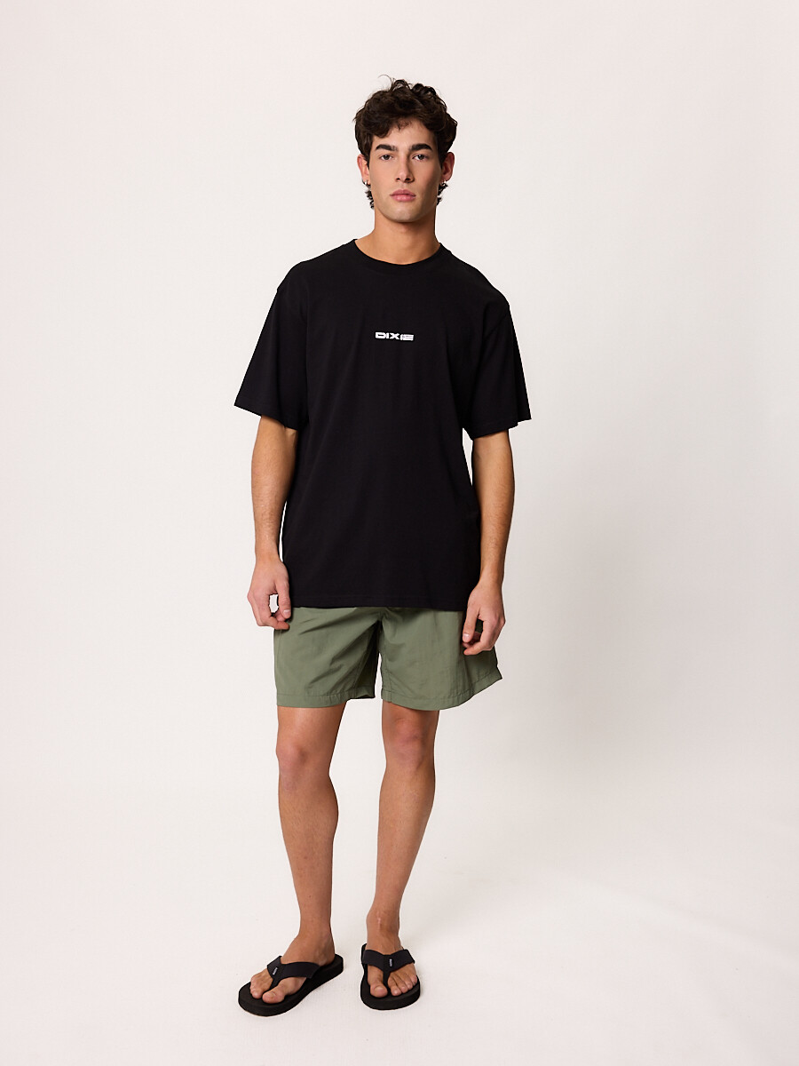T-SHIRT M/C ODYTE DIXIE Negro