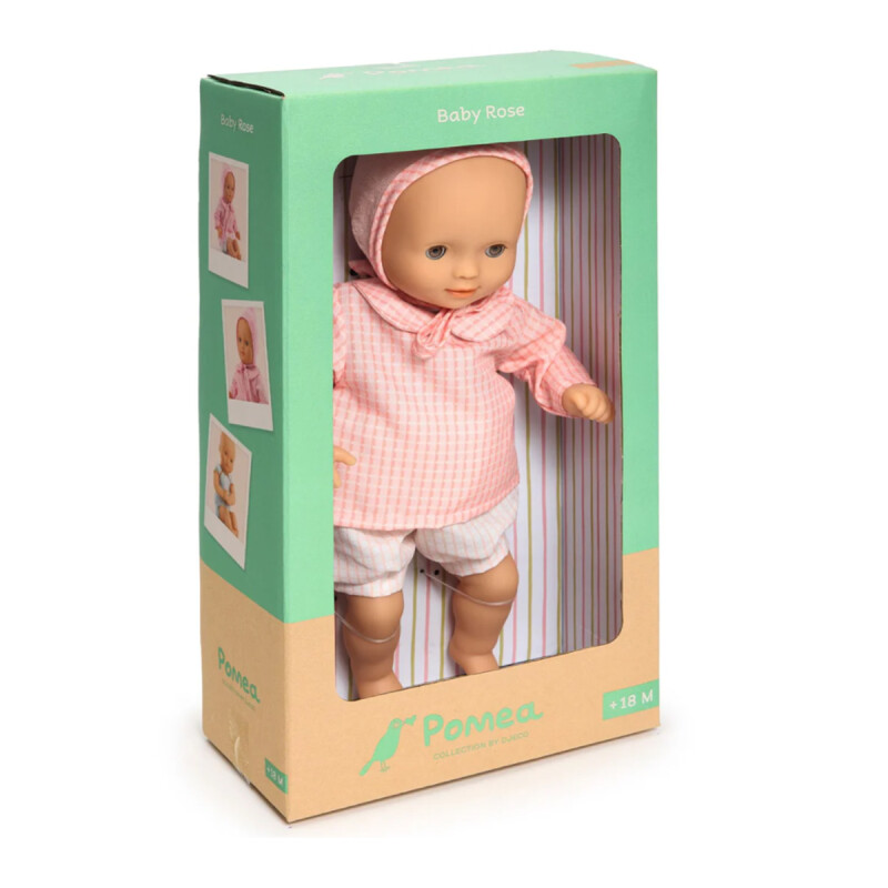 Bebe Muñeca Pomea Djeco Rose Bebe Muñeca Pomea Djeco Rose