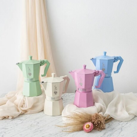 Cafetera Bialetti Exclusive Rosada 3 Pocillos (Aluminio) ROSA