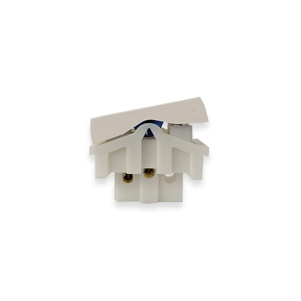 Módulo pulsador unipolar 10A 250V neutro b/blanche SK3218