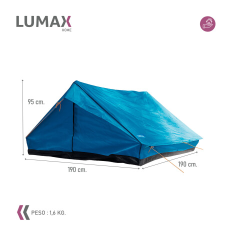 Carpa Lumax tipo Canadiense 3-4 personas Carpa Lumax tipo Canadiense 3-4 personas