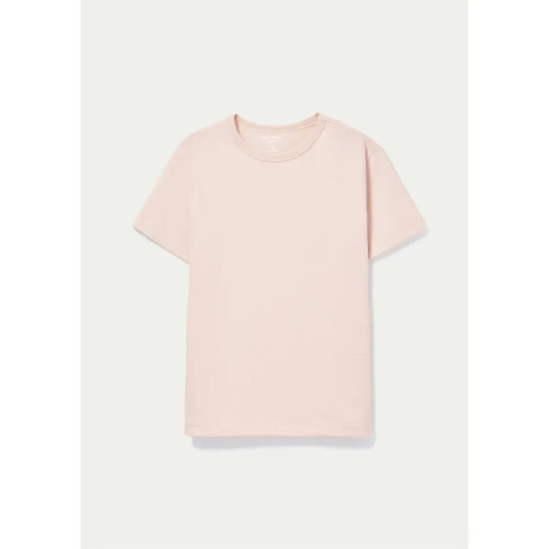 CAMISETA MM MASC ROSA CLARO