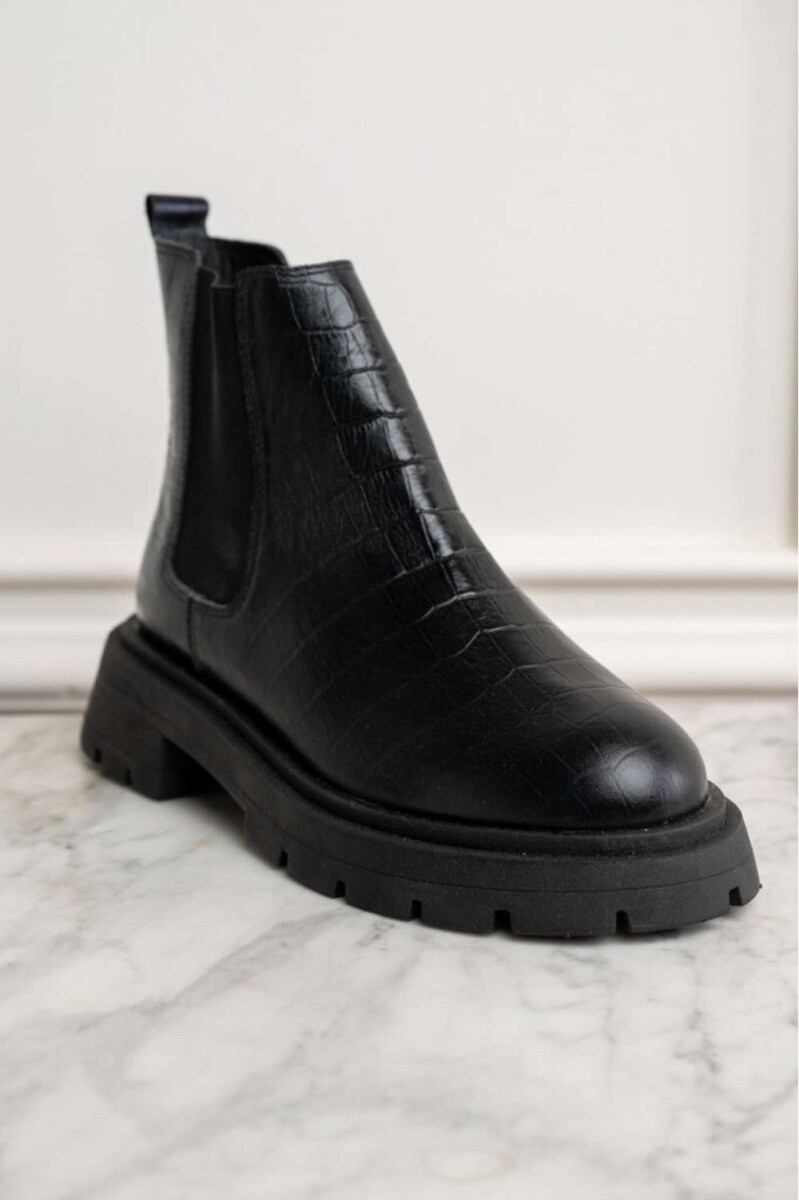 Bota Croco - Negro 