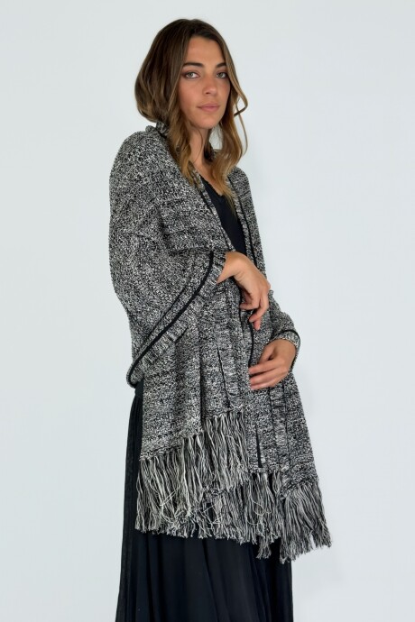 PASHMINA ZUMA Negro