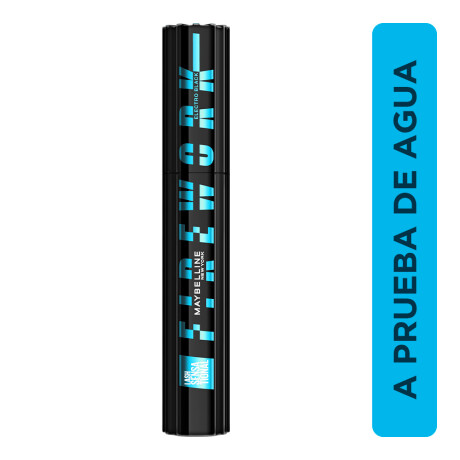 Máscara de Pestañas Maybelline Lash Sensational Firework Eletroblack Waterproof 8.75 g Máscara de Pestañas Maybelline Lash Sensational Firework Eletroblack Waterproof 8.75 g