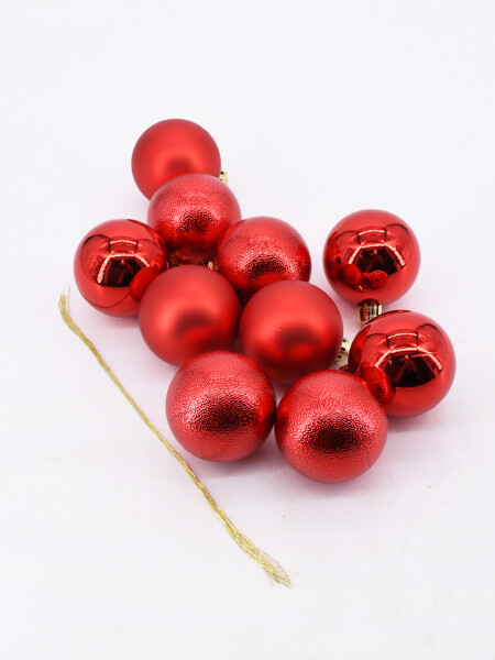 CHIRIMBOLOS 10PCS ROJO