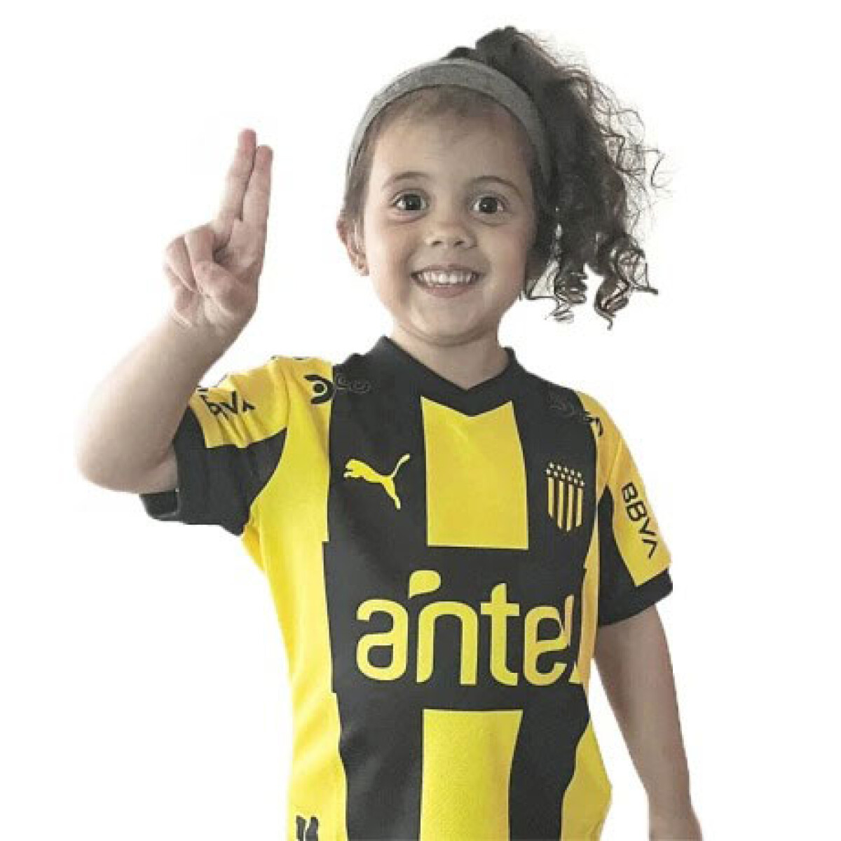 Camiseta de Niños Puma Peñarol Mini - Amarillo - Negro 