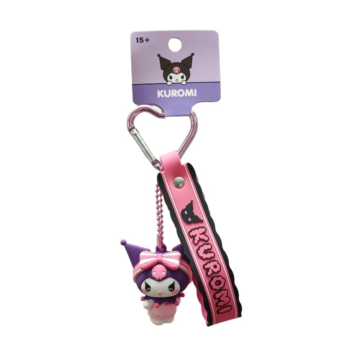 Llavero Kuromi pijama - diseño 2 