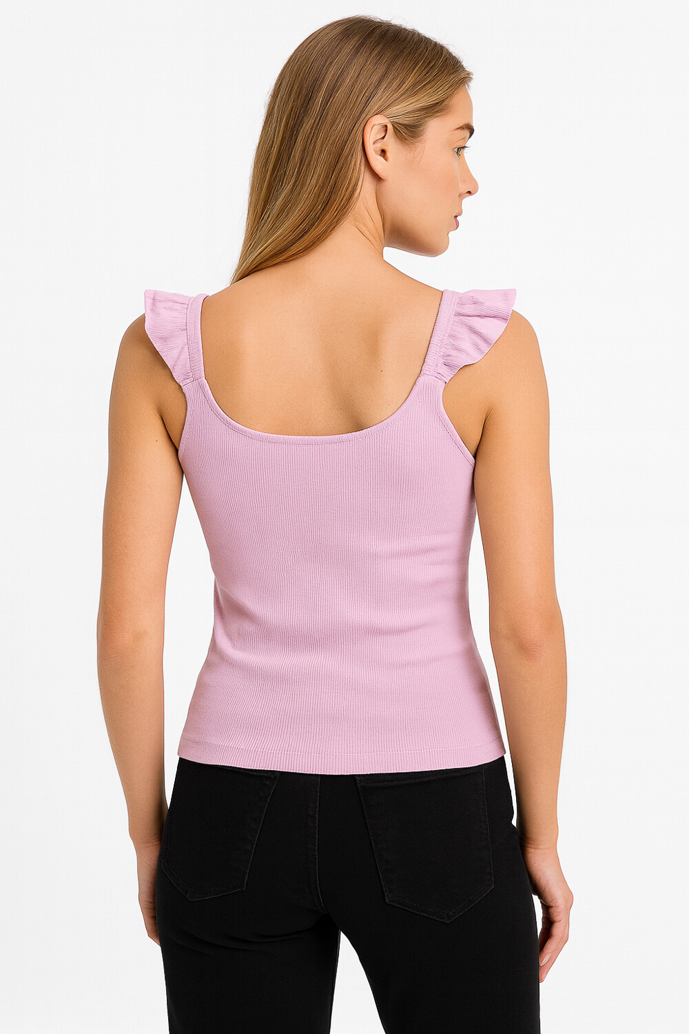 Musculosa Aqual Rosa Claro