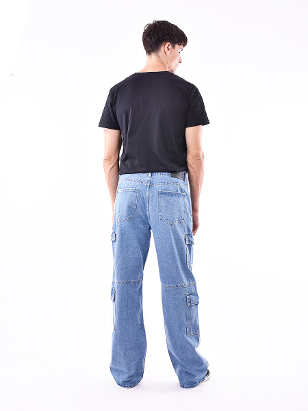 JEAN REVOLVE AZUL
