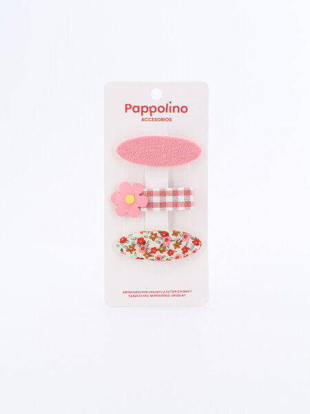 SET BROCHES LIBERTY ROSADO