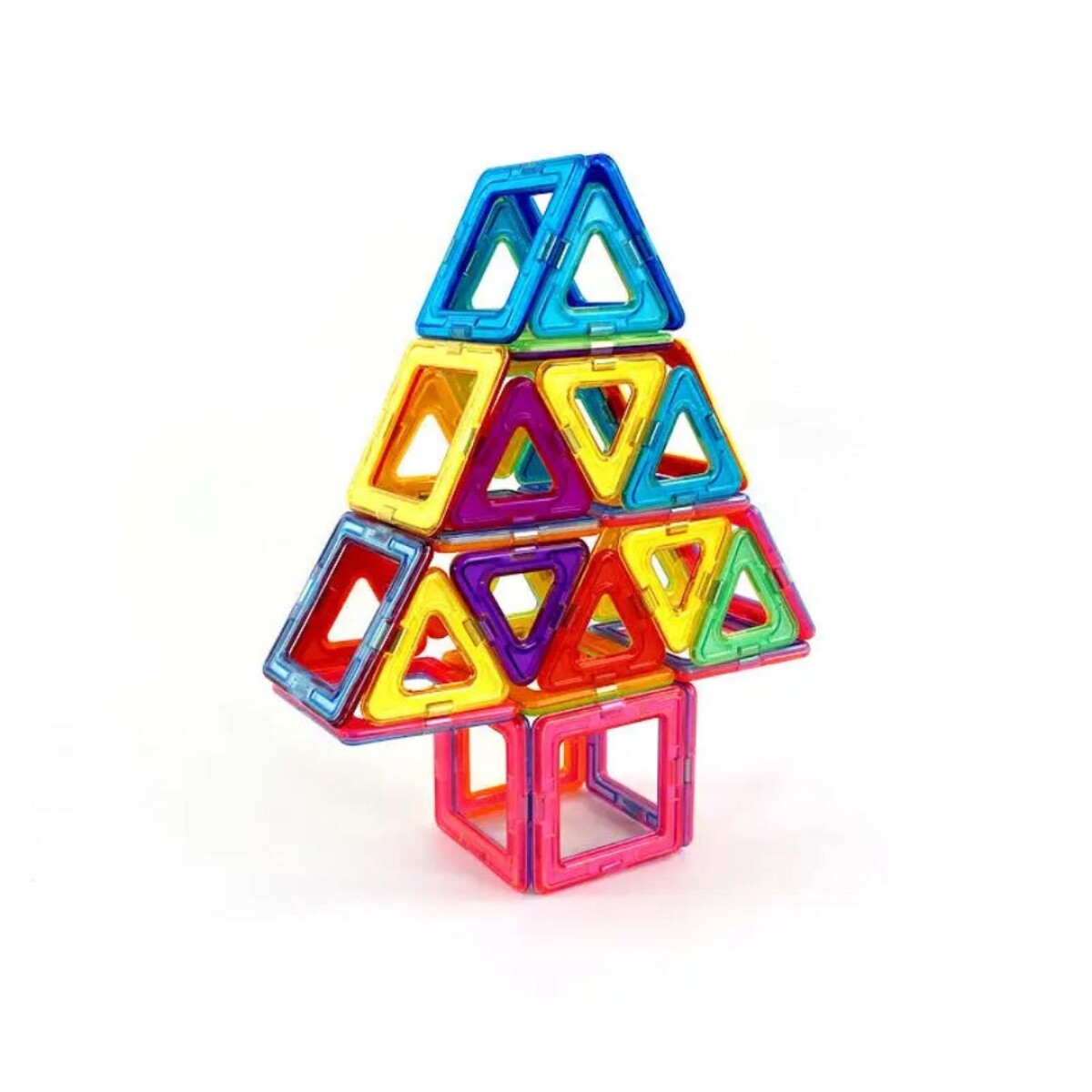 Bloques Construcción Magnético Juego Educativo Niños 50 Pcs 